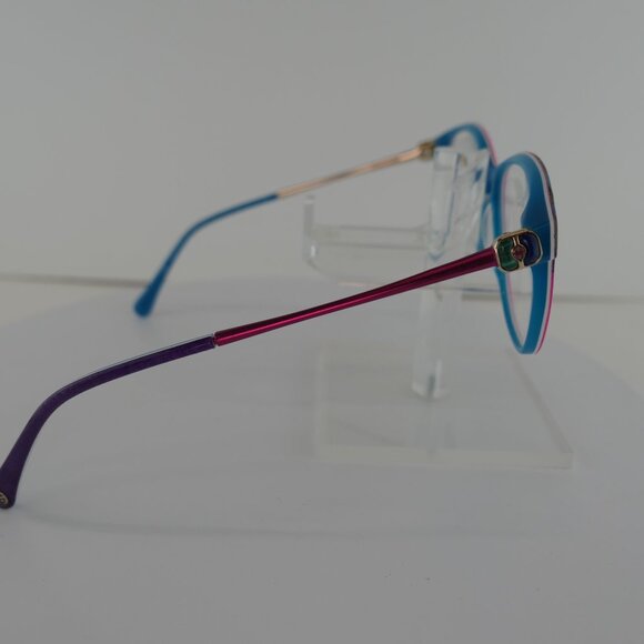COCO SONG CCS 199 (C:02) PINK / TEAL / PURPLE 53-16-140 EYEGLASS FRAMES - Picture 8 of 9